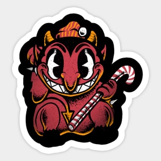 Devil christmas Sticker